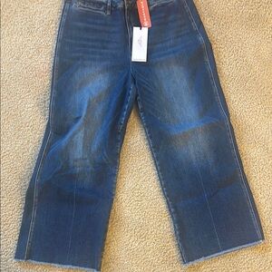 Mica brand Women's Wide Leg Blue Jeans